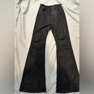 Rick Owen’s Style Flared Jeans.